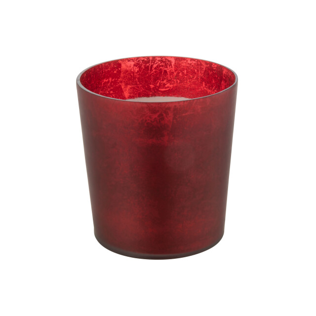 J-Line geurkaars m-chic glas root large 21x21x22cm 3065893 large