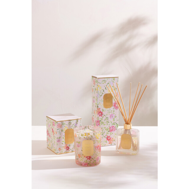 J-Line geurolie happiness blooms rain reef roze 7x9x29cm 3015054 large
