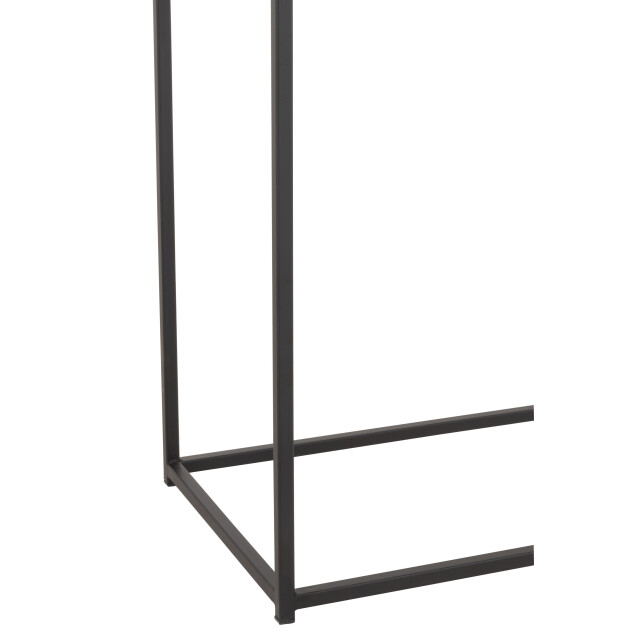 J-Line console zigzag hout/metaal naturel/ 100x35x84cm 3000762 large