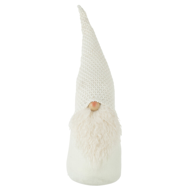 J-Line kerstman poly wit large 16x16x57cm 3007078 large