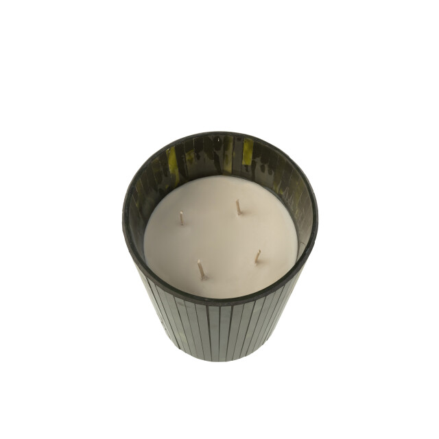J-Line geurkaars noa herbal serenity large-60h 15.5x15.5x18.5cm 3015239 large