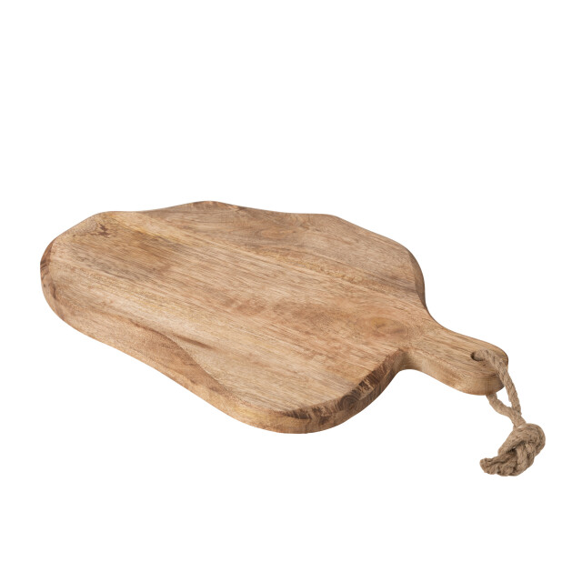 J-Line snijplank ovaal organic hout large 43x27x2.5cm 3008009 large