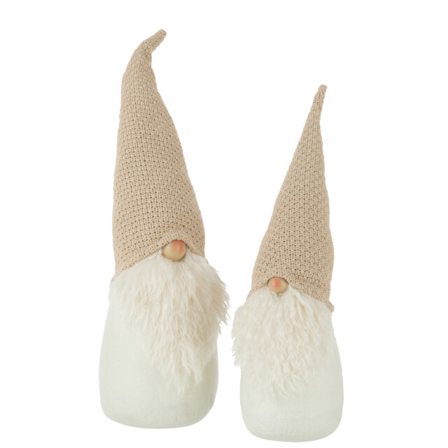 J-Line kerstman poly large 17x17x57cm 3007081 large