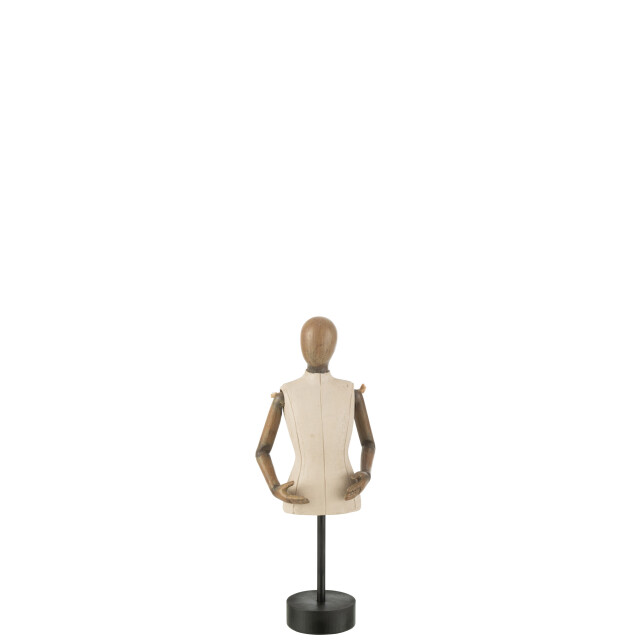J-Line buste poly /bruin small 7.5x12x31cm 3006990 large