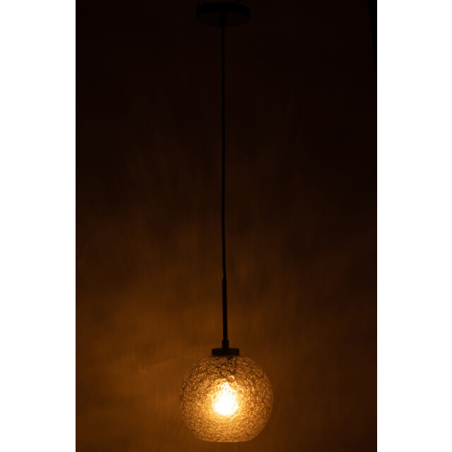 J-Line lamp bol spikkel glas small 21x21x162cm 3000964 large