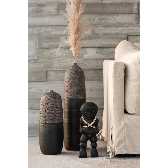 J-Line figuur takwimu mangohout small 14x8x41cm 3005831 large