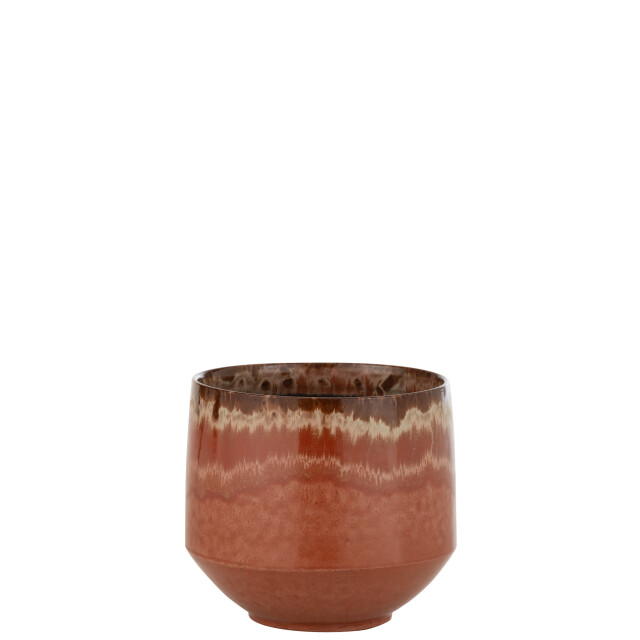 J-Line bloempot aline keramiek medium 24.5x24.5x23.5cm 3006722 large