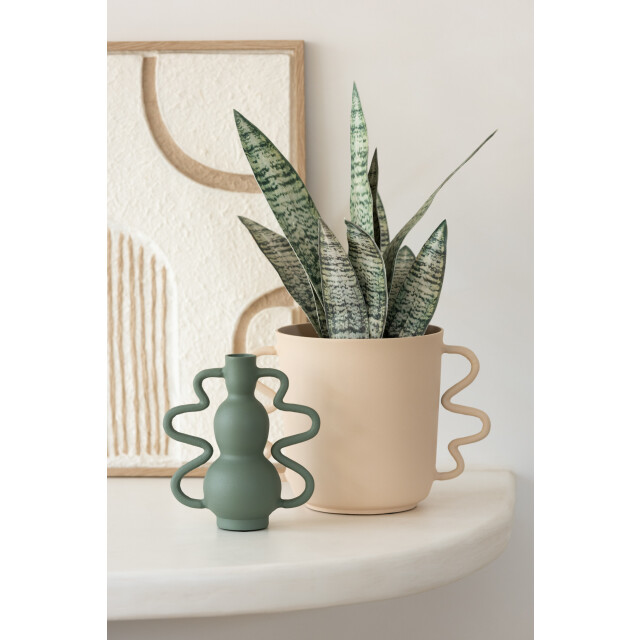 J-Line vaas julien aluminium 34x21.5x23cm 2998226 large