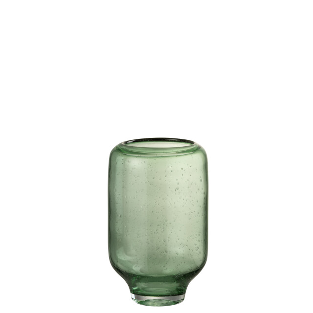 J-Line vaas nora op voet rond glas licht small 18x18x26.5cm 2998161 large