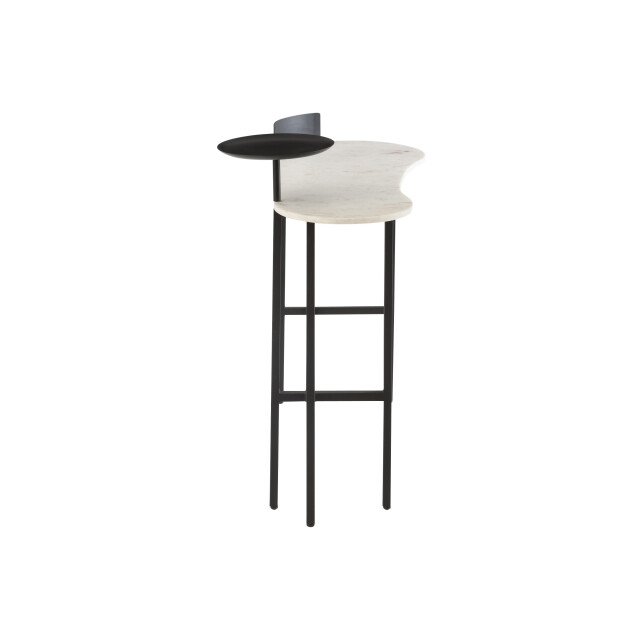 J-Line console marmer/ijzer wit/ 110x60x90cm 3000296 large