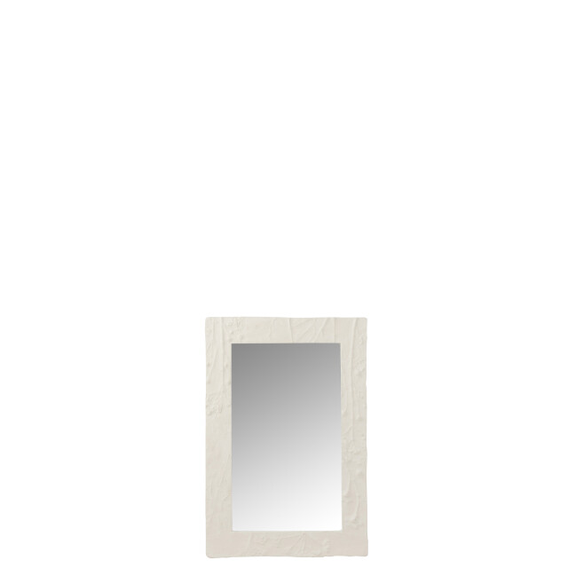 J-Line spiegel rechthoekig relief bloem resine small 41.5x4.3x61.5cm 3005582 large