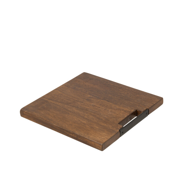 J-Line snijplank vierkant mango hout large 35x35x3cm 3005388 large
