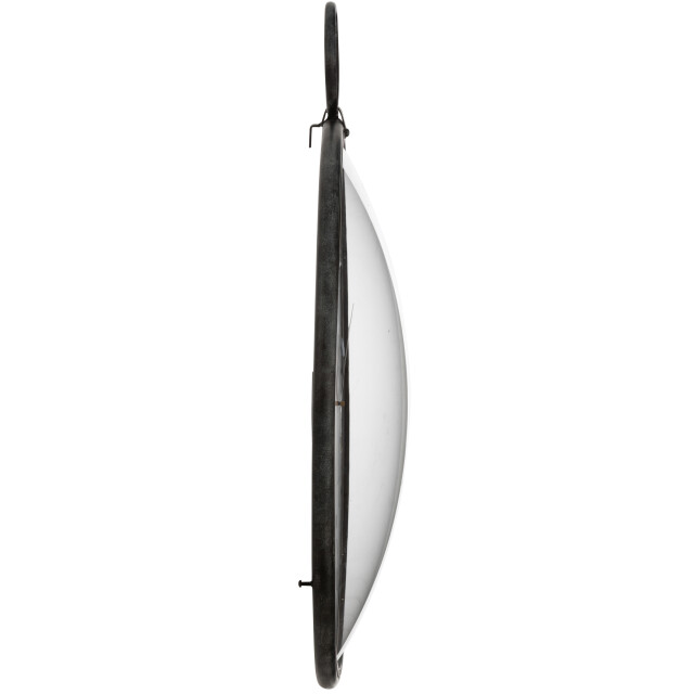 J-Line klok rond bol glas metaal zwart 70.5x13x85cm 3005590 large