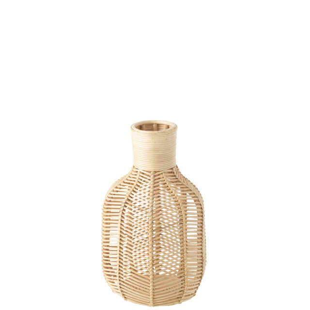 J-Line mand fles raffia 23x223x41cm 3005016 large