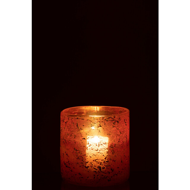 J-Line windlicht glas mix medium 15.5x15.5x15cm 3013707 large