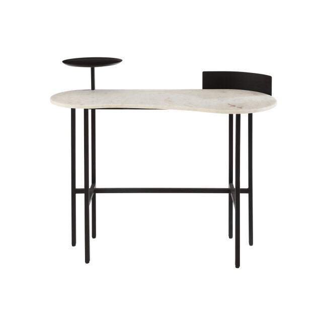 J-Line console marmer/ijzer wit/ 110x60x90cm 3000296 large