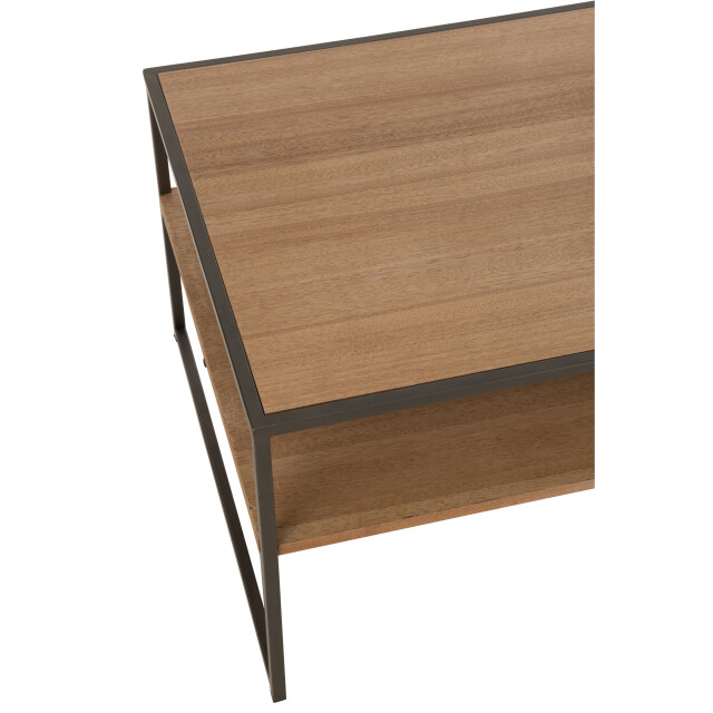 J-Line tv tafel 1 lade hout/metaal 120x60x42.5cm 3013774 large
