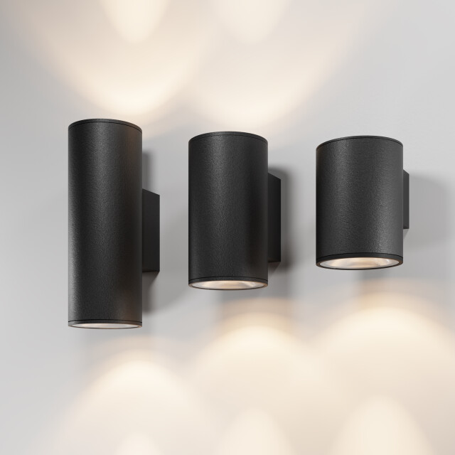 Maytoni Outdoor wandlamp shim grafiet 2995031 large