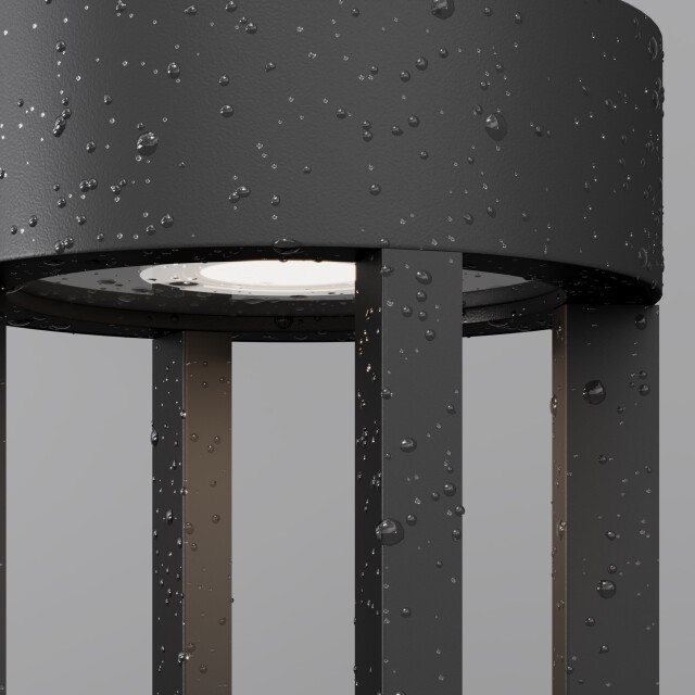 Maytoni Outdoor wandlamp vint grafiet Ø9 2994940 large