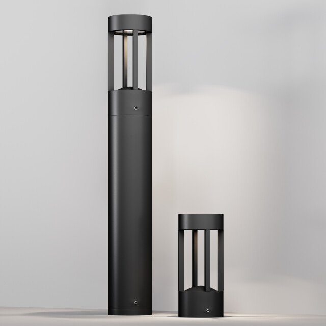 Maytoni Outdoor wandlamp vint grafiet Ø9 2994940 large