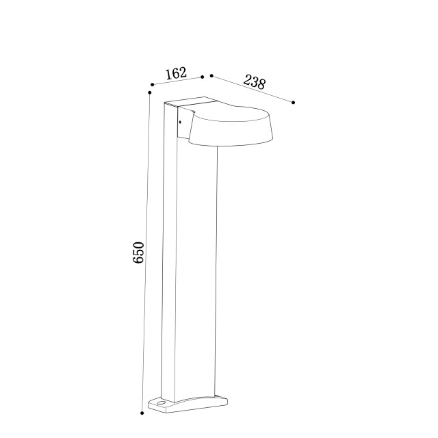 Maytoni Outdoor landschapsverlichting share grafiet 3004519 large