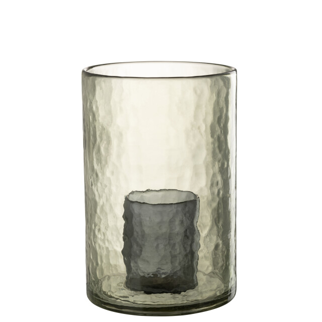 J-Line windlicht dubbel glas large 20.5x20.5x30.5cm 3013742 large