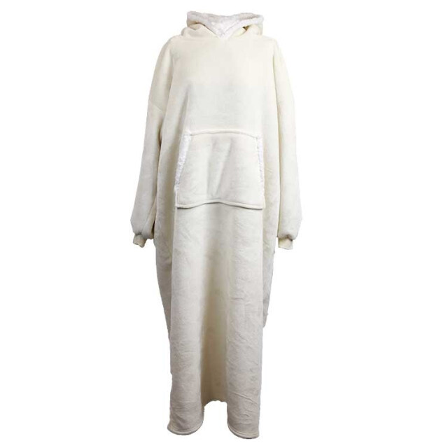 Unique Living hoodie oversized dove white -75x150cm 3004704 large