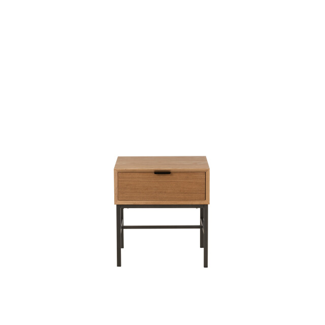 J-Line bijzettafel op onderstel hout/metaal 47.5x30x51cm 3013773 large