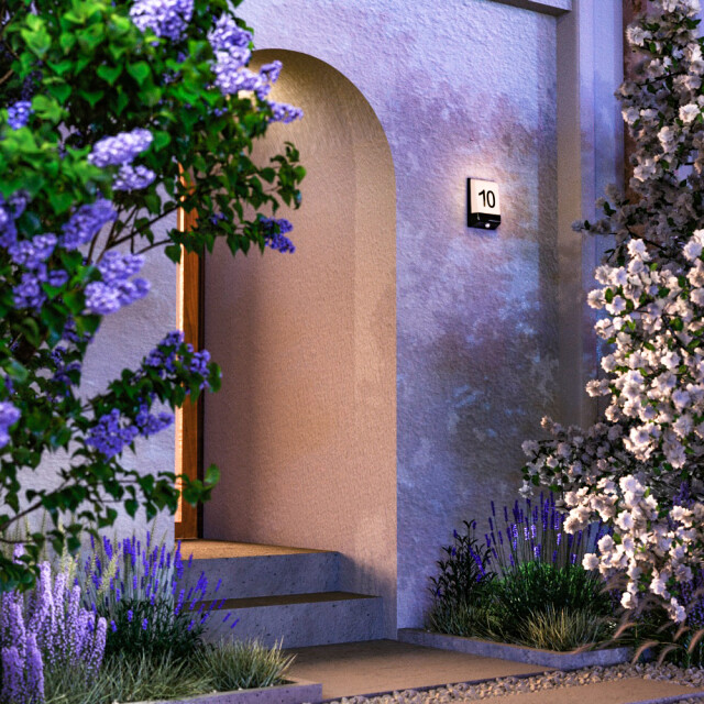 Maytoni Outdoor wandlamp row grafiet 2994924 large