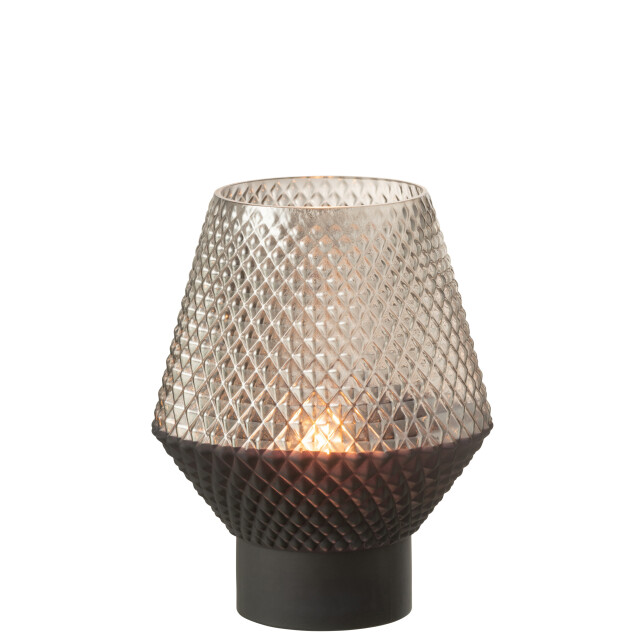 J-Line vaas motief glas small 17x17x21.5cm 2997583 large