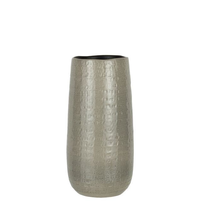 J-Line vaas patroon keramiek licht small 18x18x40cm 2997525 large