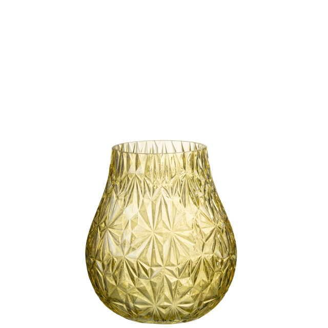 J-Line vaas nox geslepen glas small 18.8x18.8x22.5cm 2997660 large