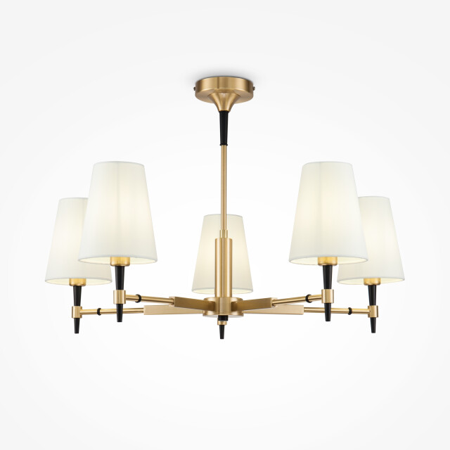 Maytoni kroonluchter zaragoza messing Ø78 3004324 large