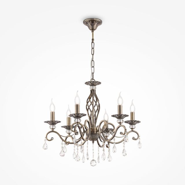 Maytoni kroonluchter grace messing Ø63 3004364 large