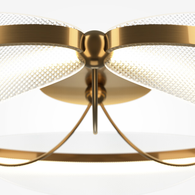 Maytoni plafondlamp breeze messing Ø60 3173299 large
