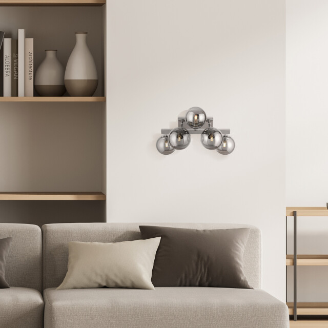 Maytoni wandlamp dallas chroom 2994010 large