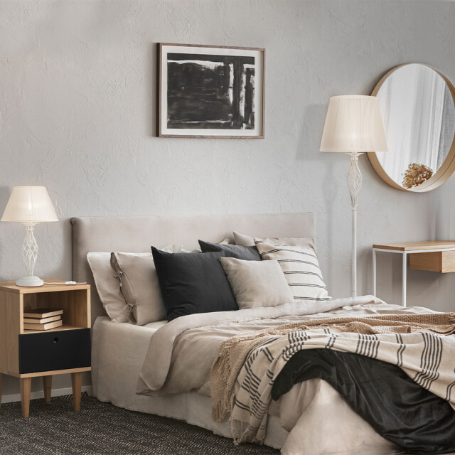 Maytoni vloerlamp grace met goud Ø38 2994148 large