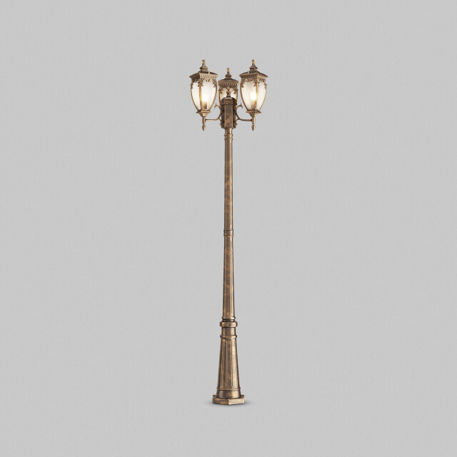 Maytoni Outdoor landschapsverlichting fleur met goud Ø52,5 3004378 large
