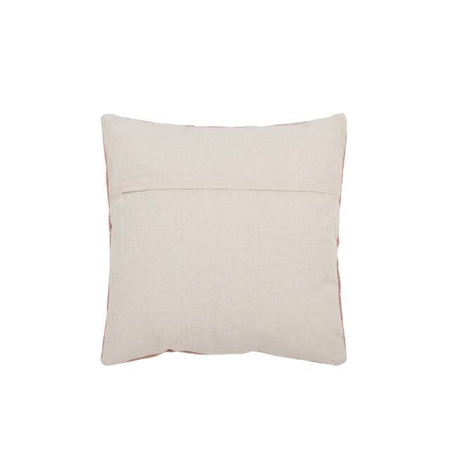 J-Line kussen diamanten+pijlen katoen perzik 45x15x45cm 3002130 large