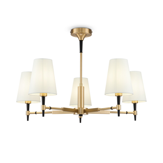 Maytoni kroonluchter zaragoza messing Ø78 3004324 large