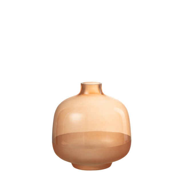 J-Line vaas hany glas peche small 18x18x18cm 2997674 large