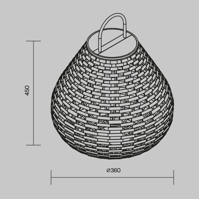 Maytoni Outdoor landschapsverlichting plet - 3004510 large