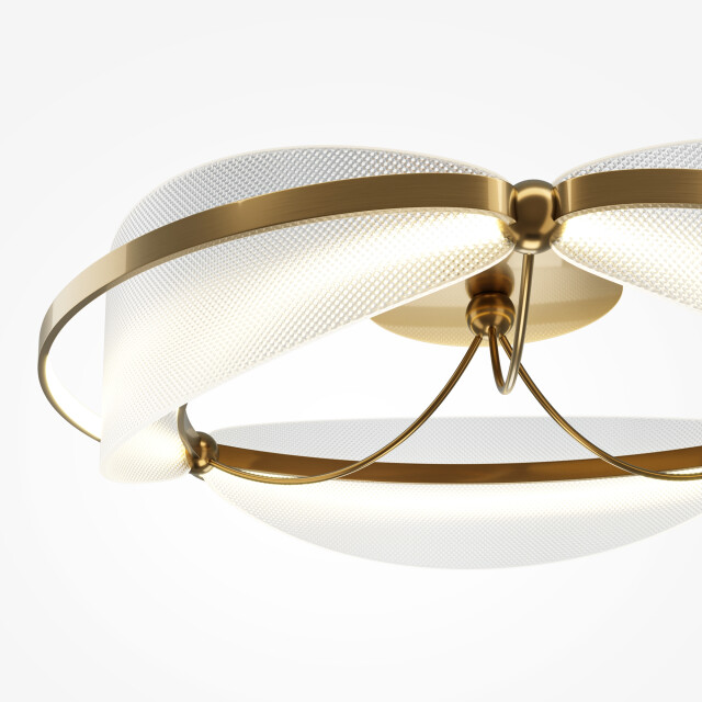 Maytoni plafondlamp breeze messing Ø60 3173299 large