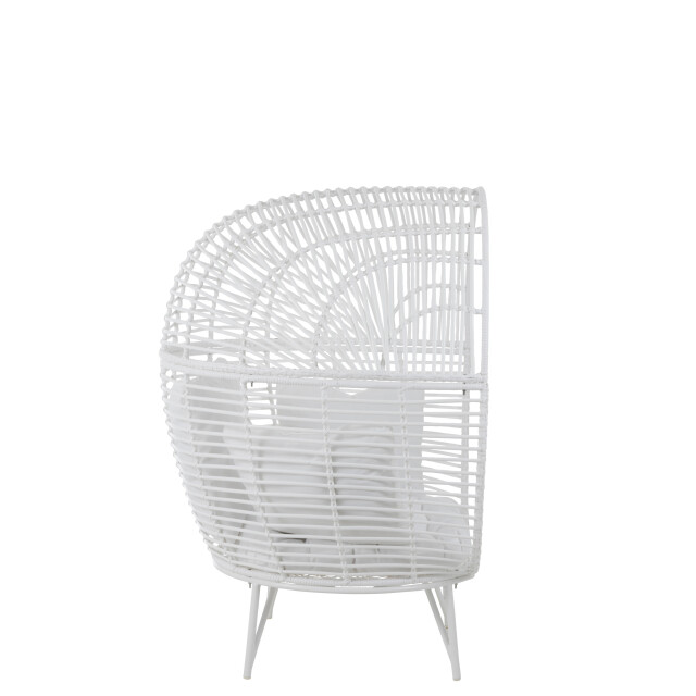 J-Line loungestoel ovaal staal 117x110x151cm 3003526 large