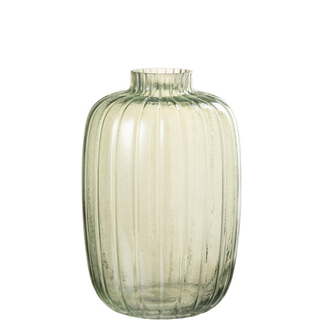 J-Line vaas strepen glas large 20x20x29.5cm 2997689 large
