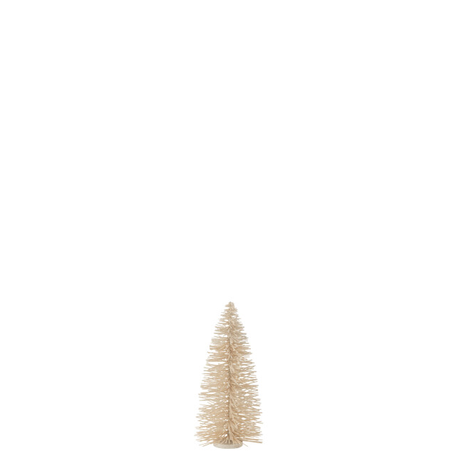 J-Line kerstboom decoratief glitter hout medium 20x20x48cm 3009819 large