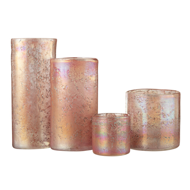 J-Line vaas ovaal glas mix extra large 13x9x30cm 2997907 large