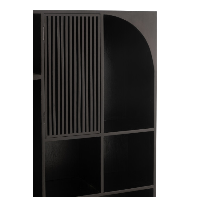 J-Line rek mode mango hout/mdf 90x33x168cm 3002348 large