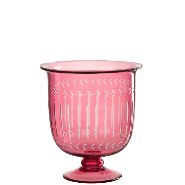 J-Line vaas romeins hals glas 22.5x22.5x25.5cm 2997929 large