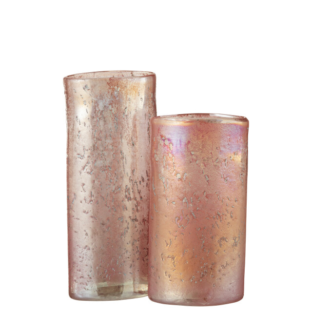 J-Line vaas ovaal glas mix extra large 13x9x30cm 2997907 large